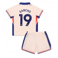 Maglie da calcio Chelsea Jadon Sancho #19 Seconda Maglia Bambino 2024-25 Manica Corta (+ Pantaloni corti)